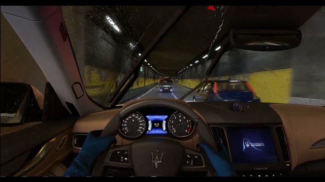 Asetto Corsa Chill Drive - Maserati Levante S Tokyo Rainy Night смотреть онлайн