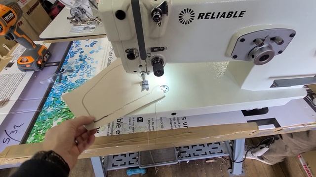 Reliable 2500SZ high speed industrial zig zag sewing machine смотреть онлайн