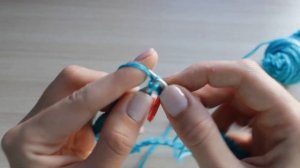 МК Детский снуд спицами платочной вязкой// Детский вязаный комплект