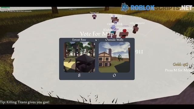 Roblox Untitled Attack On Titan Script Hack GUI Pastebin 2022: Auto Farm, Kill Aura, Infinite Gold! смотреть онлайн