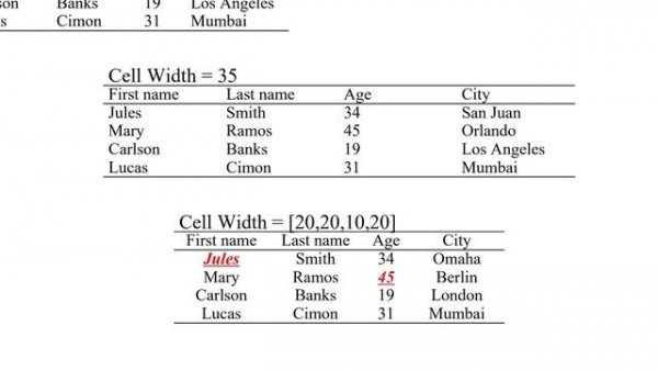 Create PDF Tables with Python FPDF2