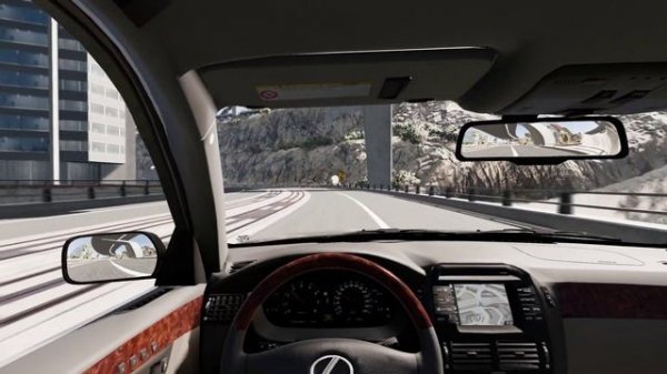 BeamNG.drive Lexus LS430 Driving