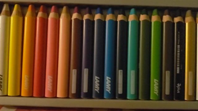 Stabilo Woodies Vs. Lamy 3 In 1 Woody