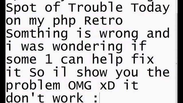 php Retro Help me смотреть онлайн