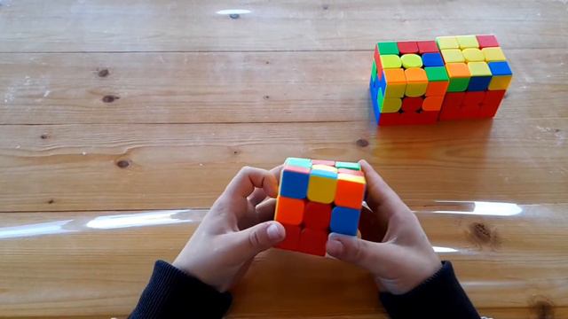 Как собрать кубик 3×3. Этапы 3 и 4 смотреть онлайн