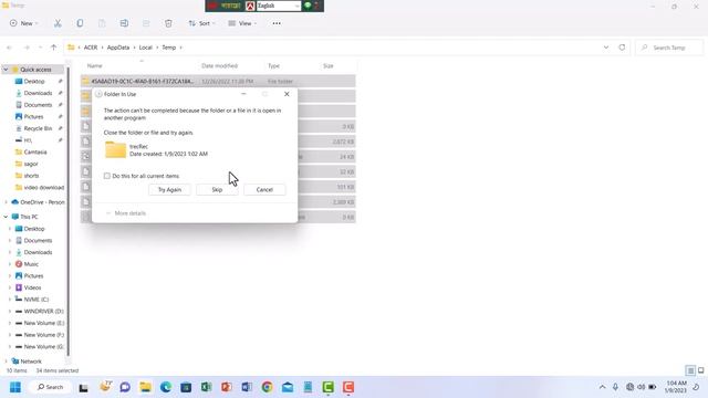 Clear hidden junk/ crash/ temp files from all drives in windows 11/10/8/7 4k Ultra HD смотреть онлайн