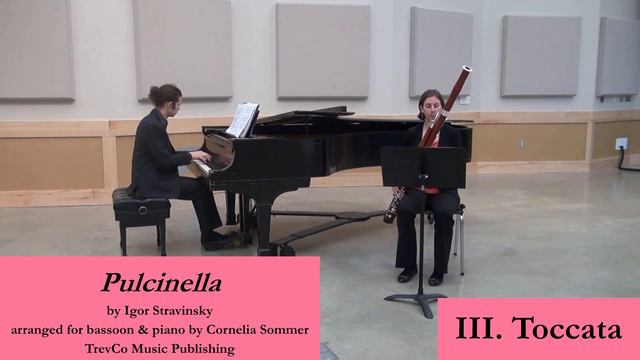 Stravinsky: Pulcinella, arr. for bassoon & piano (preview) смотреть онлайн
