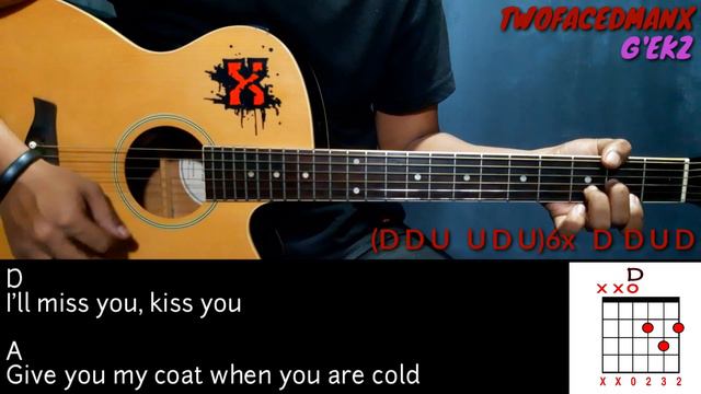 Grow Old With You - Adam Sandler (Guitar Cover With Lyrics & Chords) смотреть онлайн