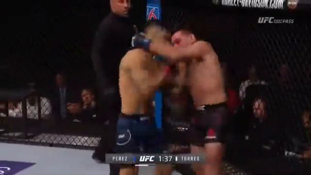 Alex Perez vs Jose Torres Full Fight UFC 227 MMA смотреть онлайн
