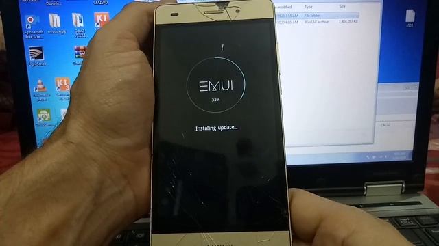 How To Fix Huawei P8 Lite (ALE-L21) Logo Hang | Huawei P8 Lite Hang Logo Flash File SD Card 100% Ok