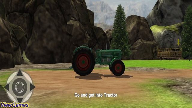 Real Tractor Trolley Cargo Farming Simulation - Tractor Transport Cargo | Android Gameplay HD смотреть онлайн