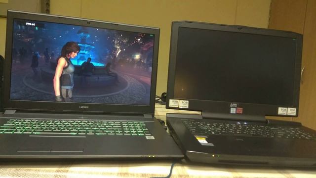 CLEVO P870km vs. Clevo N970SD [Hasee GX8 CU5DA] # 05 Дуал канал ОЗУ на N970SD 80FPS смотреть онлайн