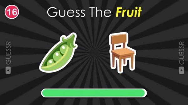 Guess The FRUIT by emojis? | Emoji Quiz