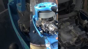 Запуск лодочного мотора Москва М