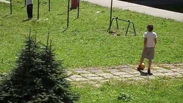 Boys Playing Soccer Recorded With Samsung PL60