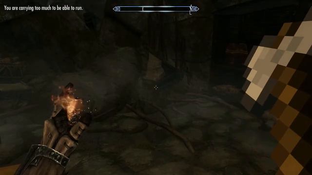 Skyrim Mod : Minecraft Weapons and Tools смотреть онлайн