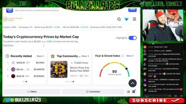 $2.24T BTC 63K #XRP $0.60  Breaking News   Coinbase Crash 2024 BULL RUN TIME