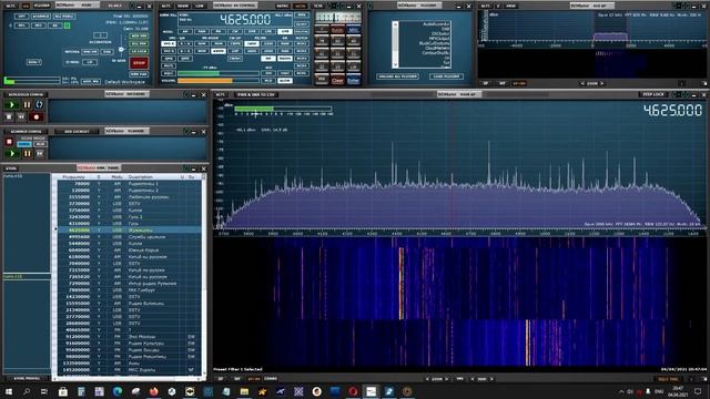 Жужжалка УВБ–76, Гусь, Капля. Антенна MLA-30+ на балконе в Москве и приемник SDRplay RSP1A смотреть онлайн