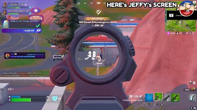 CMB Deleted Scenes: Bowser Jr Plays FORTNITE смотреть онлайн