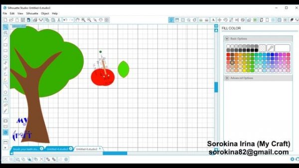 Drawing in Silhouette Studio / Рисуем в Silhouette Studio