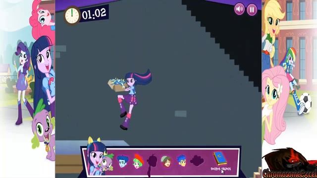 Let's Insanely Play Equestria Girls Canterlot High School Dash For The Crown (Online?) смотреть онлайн