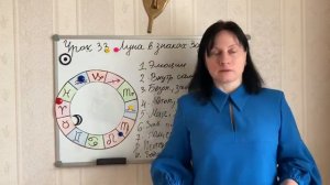 Урок 33. Луна в знаках Зодиака