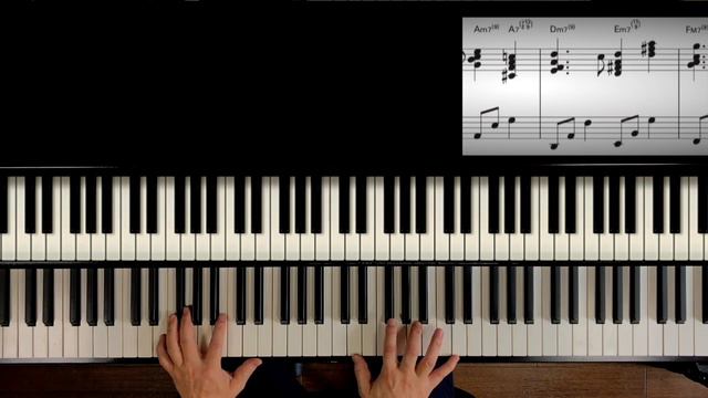 Relaxing Jazz Piano “Auld Lang Syne” Free sheet music смотреть онлайн