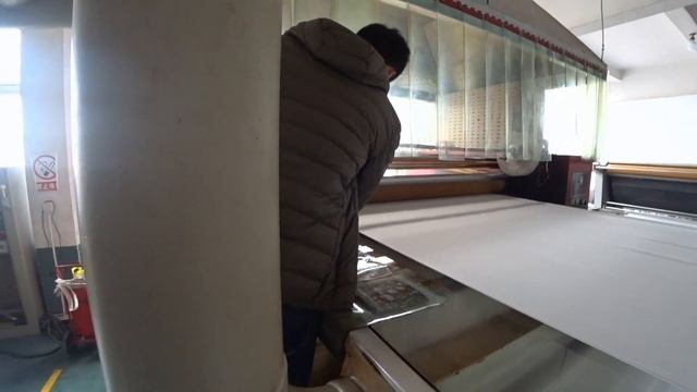 Печать на ткани.Фабрика в Китае. Как печатают принты на тканях. смотреть онлайн