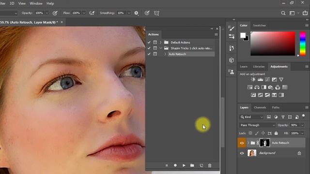 1-Click Automatic Magic Retouching Actions Free Download смотреть онлайн