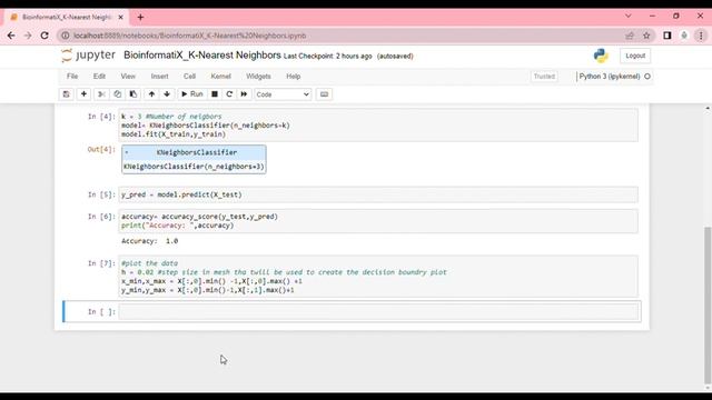 K-Nearest Neighbors in Python (KNN) | BioinformatiX смотреть онлайн