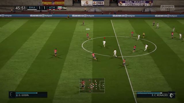 FIFA 18 Real Madrid vs Atletico Madrid | Full Match HD смотреть онлайн