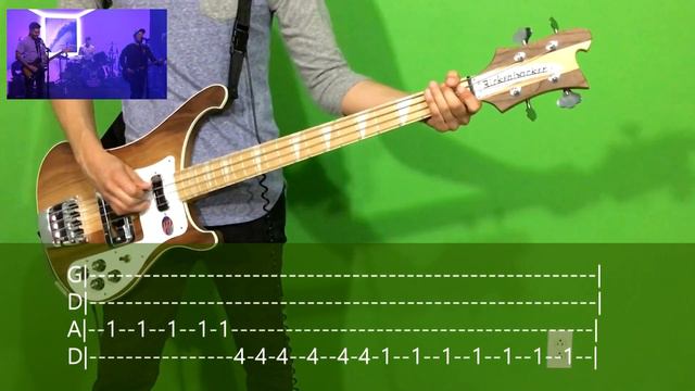 Fall Out Boy Young and Menace Bass Cover with TAB смотреть онлайн