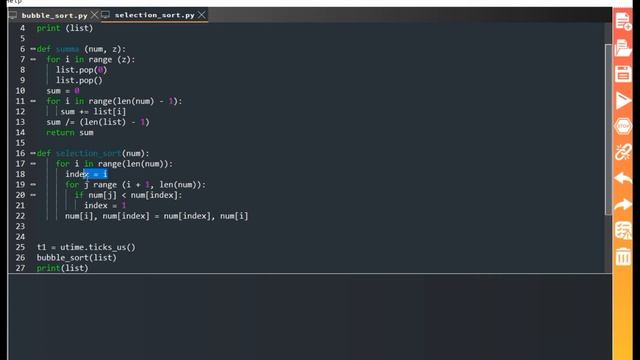 Урок №20.2 Цифровой фильтр на базе алгоритма сортировки выборкой на языке microPython на ESP8266. смотреть онлайн