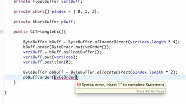 Android Application Development 173 ShortBuffer to handle Indices смотреть онлайн