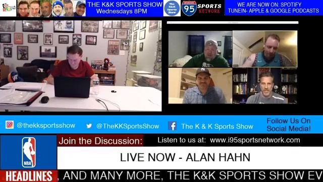 The K&K Sports Show (Featuring Alan Hahn ESPN NY 98.7) Wednesday May 28, 2020 смотреть онлайн