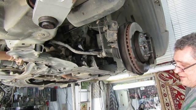Хонда CR-V замена сайлентблоков переднего рычага.Пошаговая инструкция.