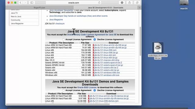 010 Installing aaBridge on a Mac - using the Java RJE (not the JDK) is fine. смотреть онлайн