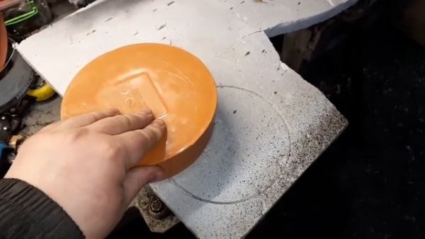 Крепление ледобура на снегоход