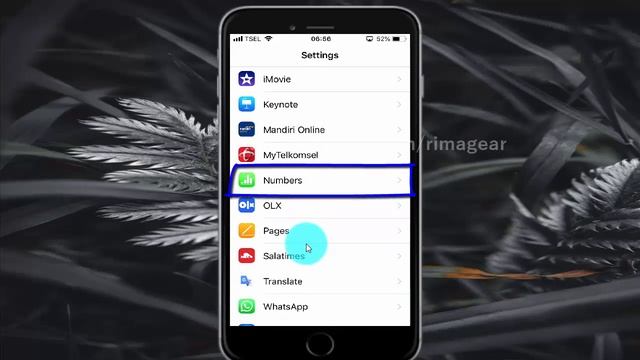 How to set Numbers App storage document and data as iCloud Drive on iPhone 6 смотреть онлайн