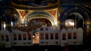 Третий антифон Божественной Литургии «Блаженны» на напев молитвы «Царице моя Преблагая».