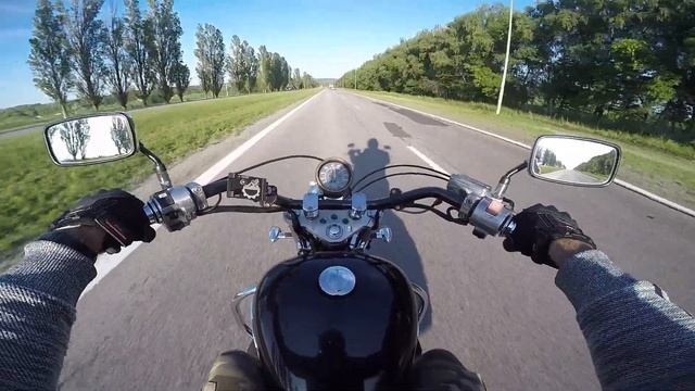 1 июня катаю на Honda Steed смотреть онлайн