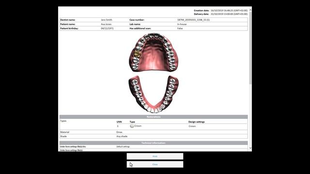 3Shape TRIOS - How to send scan to the lab and patient смотреть онлайн