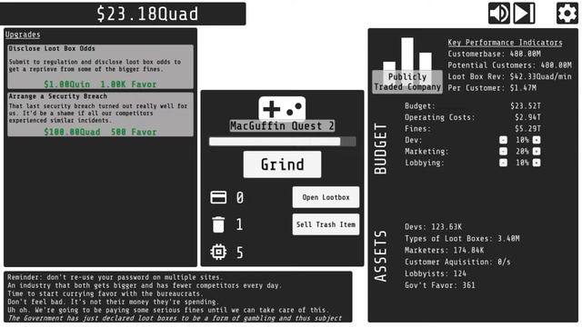 Paxash Plays Loot Box Quest Episode 8 | Government Lobbying смотреть онлайн