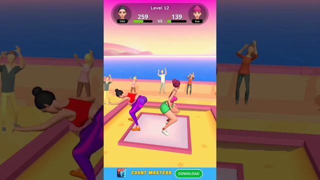 Twerk Race 3D ?? All Levels Gameplay Android, İOS смотреть онлайн