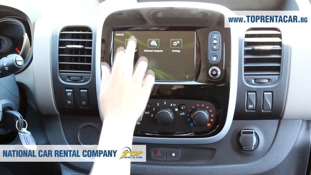 Renault Trafic with navigation | Review from Top Rent A Car Bulgaria смотреть онлайн
