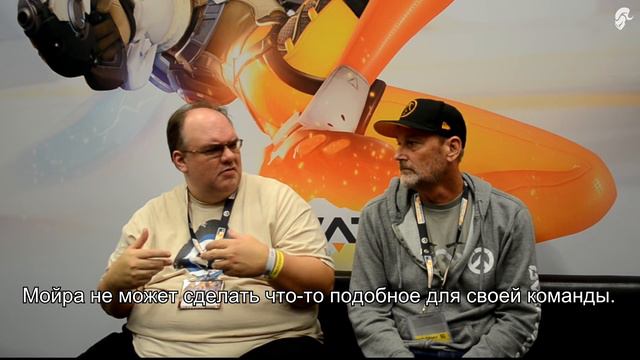 Скот Мерсер и Дэвид Адамс | Интервью с BlizzCon 2017 | Мойра и Bllizzard World смотреть онлайн