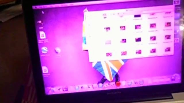 Macbook Pro Pink/purple Screen (help?)