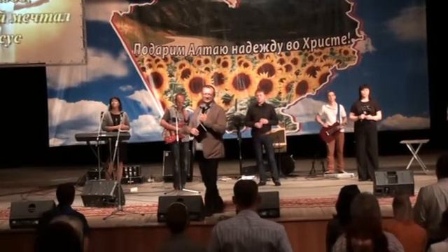На краевой конференции(приветствие часть 3-я) смотреть онлайн
