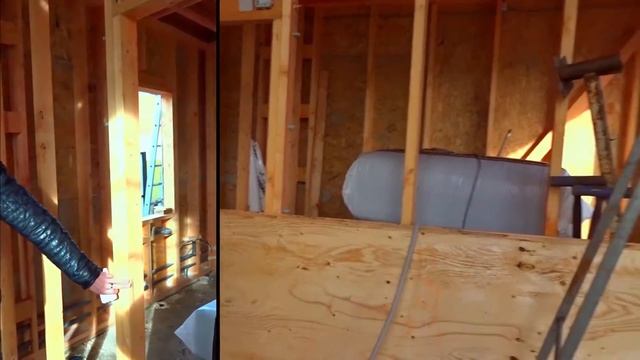 Каркасный дом в Краснодаре. Часть 1. смотреть онлайн