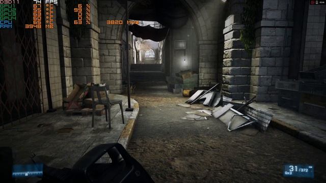?4 WAY CrossfireX?4 Asus RX 580 8Gb?Battlefield 3 в Full HD 1080p смотреть онлайн